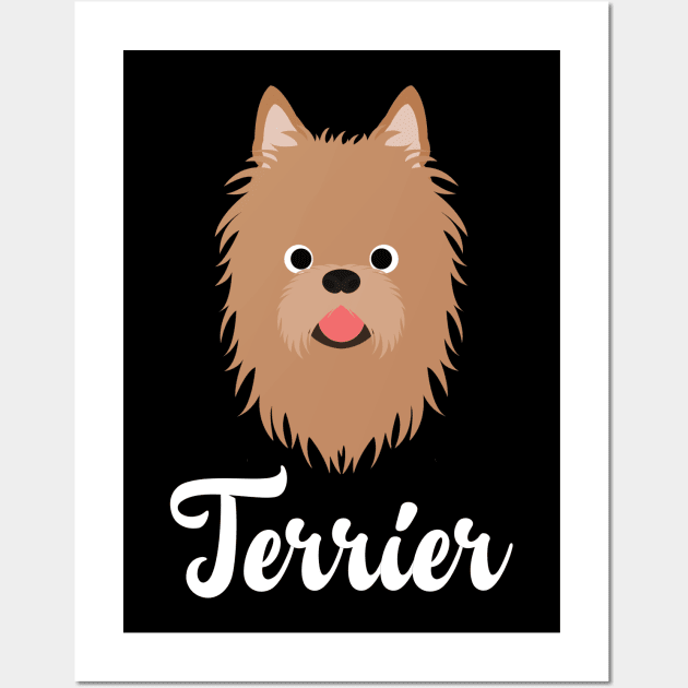 Australian Terrier Wall Art by DoggyStyles